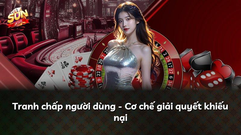 Tranh chấp người dùng - Cơ chế giải quyết khiếu nại